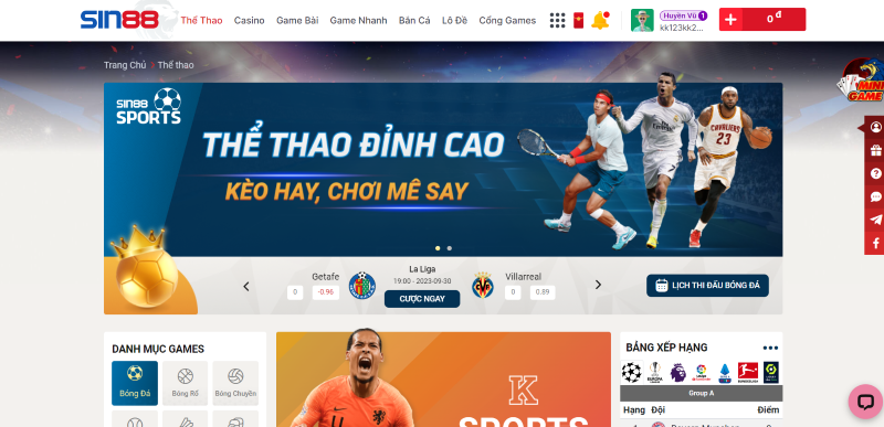 Sin88 khuyến mãi tưng bừng cho bet thủ